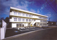 居住管理棟外観